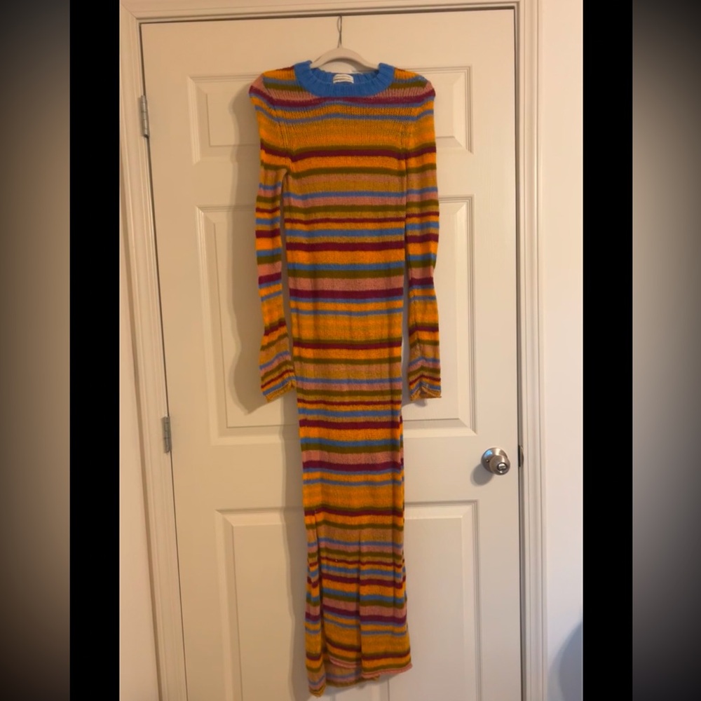 Urban Outfitters Sadie Sheer Sweater Dress Large NWOT